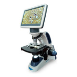 Microscopio Monocular Velab Ve-m5 Lcd Envio Gratis!!