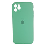 Estuche Protector Silicone Case Para iPhone 11 Promax Verde