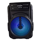 Mini Bocina Altavoz Bluetooth Usb Aux Sd Recargable Luz Rgb