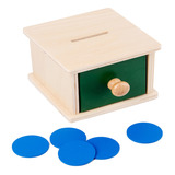 Caja De Monedas L Infant, Juguetes De Aprendizaje Preescolar