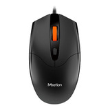 Mouse Con Cable Optico Usb 1600 Dpi Ajustable Meetion 