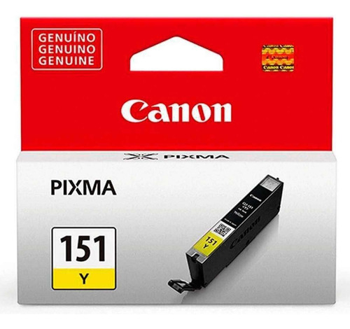 Cartucho De Tinta Canon Cli-151 7ml Amarillo