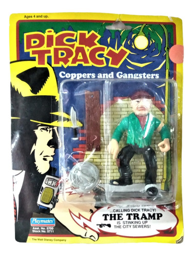 Vintage Dick Tracy Figuras Coopers And Gansters Playmates