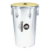 Timbal Reto Com Aro Cromado Alumínio Timbra 8252 12 