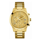 Guess Reloj Analógico Para Hombre. De Cuarzo Con Correa En