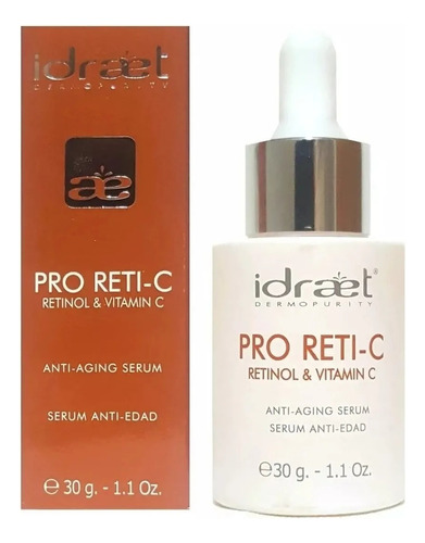 Pro Reti C Serum Antiedad Con Retinol Y Vitamina C Idraet 