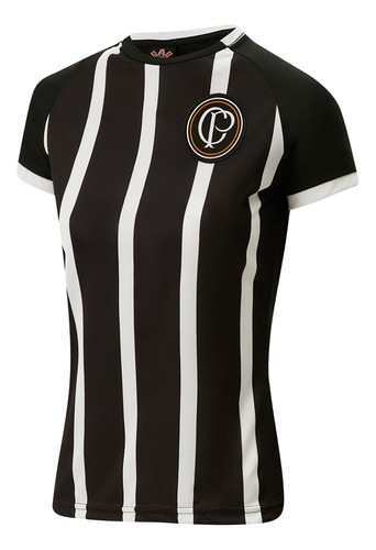 Camisa Corinthians Cp Centenário Torcedor Feminina Oficial