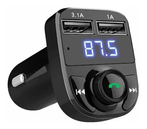 Transmisor Fm Receptor Bluetooth Audio Radio Auto Stereo Mp3