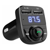 Transmisor Fm Receptor Bluetooth Audio Radio Auto Stereo Mp3