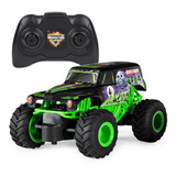 Camion Monster Jam Grave Digger :24 Control Remoto Color Negro Personaje Grave Digger