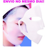 Máscara Reutiliz Silicone Facial Limpeza Pele Anti Idade 2un