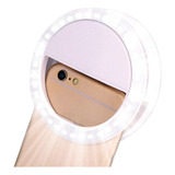 Aro De Luz Led Celular Selfie Recargable Usb Ring Light