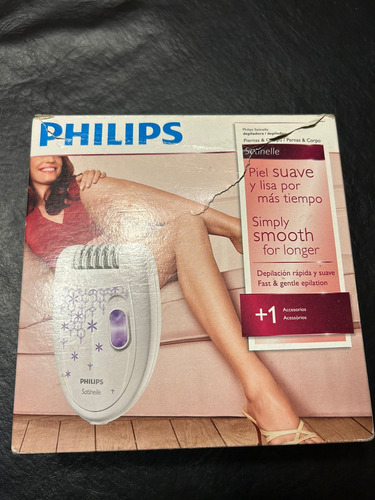 Depiladora Philips Satinelle Hp6421/30 Con 2 Velocidades