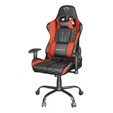 Silla Gamer Trust Gxt 708r Resto Negro Con Rojo