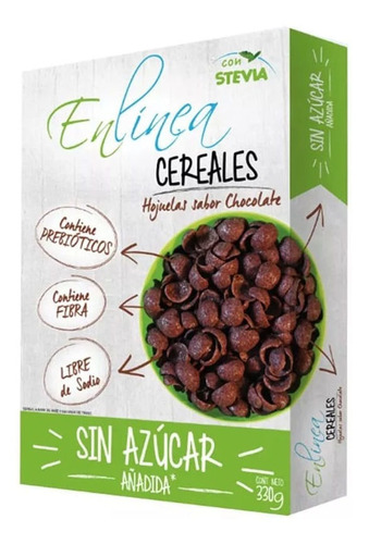 Cereal En Línea Hojuela Sabor Chocolate 330 G