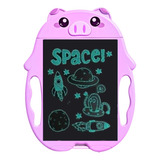 Pizarra Magica Tableta Chancho Escritura Lcd Didactico Niños