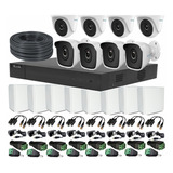 Kit Dvr 1080p 8ch Hilook + 8cámaras 1080p Seguridad+obsequio