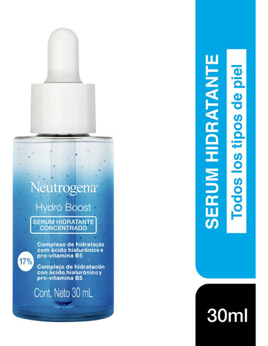 Serum Neutrogena Hydro Boost Hidratante Concentrado X 30ml