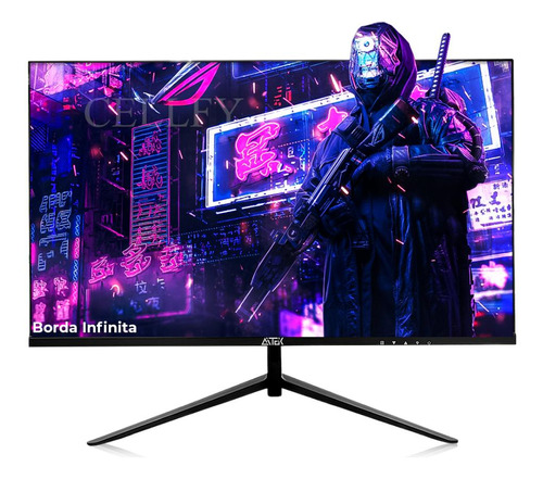 Monitor Led 22 Pol Hdmi Widescreen 60hz Sem Borda Vga Delta