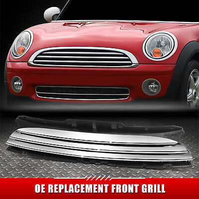 [horizontal Slats] For 11-15 Mini Cooper Oe Style Chrome F