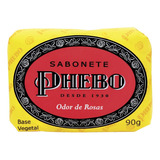 Sabonete Phebo Odor De Rosas 90g Embalagem Com 12 Unidades