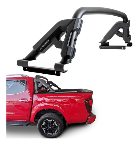 Roll Bar Gr Nissan Np300 Frontier 2016 - 2023 Go Rhino Negro