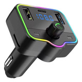 Reproductor Transmisor Inalámbrico Bluetooth Auto Cargador