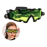 Óculos De Visão Noturna Anel Com Lente Verde Motocic