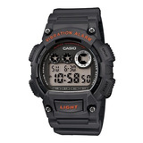 Reloj Hombre Casio W-735h-8av Wr 100 Alarma Vibración Light