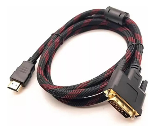 Cable Hdmi A Dvi - Mayado De 5 Metros De Largo