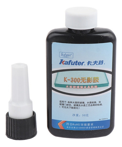 Kafuter Pegamento Uv Vidrio Con Vidrio Cristal