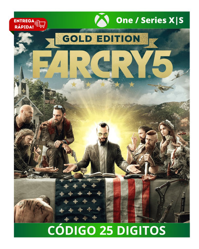 Far Cry 5 Gold Edition Codigo 25 Digitos