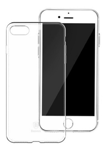 Carcasa Transparente Simple Para iPhone 7 / 8 Plus + Lamina