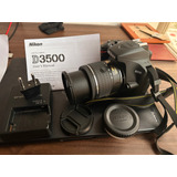 Nikon D3500 + Lente 18-55mm Vr  Color  Negro