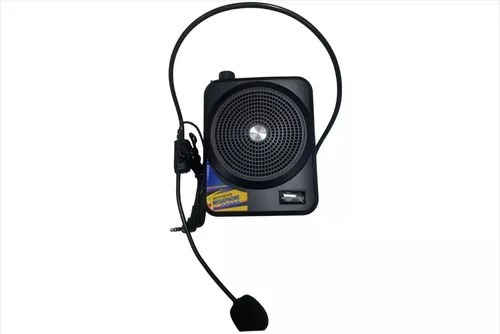 Megáfono Portátil Amplificador De Voz Parlante Radio Usb Sd