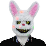 Mascara Led Conejo Halloween 2022