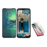 Frontal Tela Lcd Para Moto G8 Plus Amoled Xt2019 + Pelicula