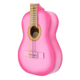 Guitarra Acústica Infantil Bajito B1-rosa Cerro Grande