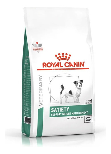 Alimento Royal Canin Veterinary Diet Canine Satiety Support Para Cão Adulto De Raça Pequena Sabor Mix Em Sacola De 7.5kg