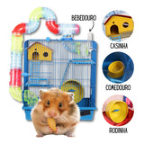 Gaiola Hamster Roedor Russo Porquinho Da India Luxo