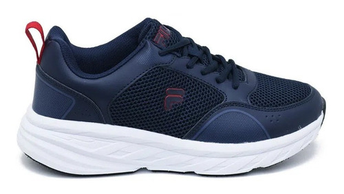 Tenis Fila Luzed Running-azul/blanco