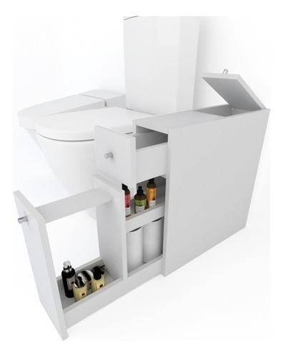 Mueble Para Baño Organizador Moderno La Font Linea Nueva