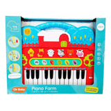 Teclado Musical Granja Centro De Actividades Okbaby Okbb0320