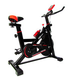 Bicicleta Spinning Estática De Cadena Con Rueda De 13 Kg K6