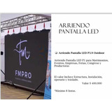 Arriendo Pantalla Led, Audio Iluminación, Efectos V Región