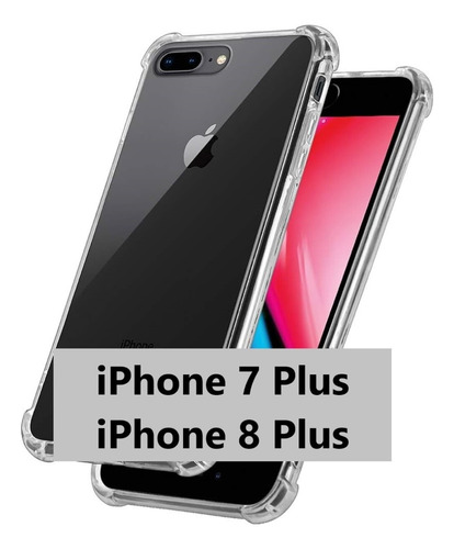 Funda Transparente Para iPhone 7 8 / 7 8 Plus X Xs Max Xr