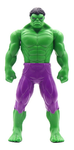 Figura Hulk Articulada Marvel, Juguete Colección Pvc