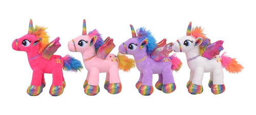 Peluche Unicornio Con Alas 47cm Woody Toys