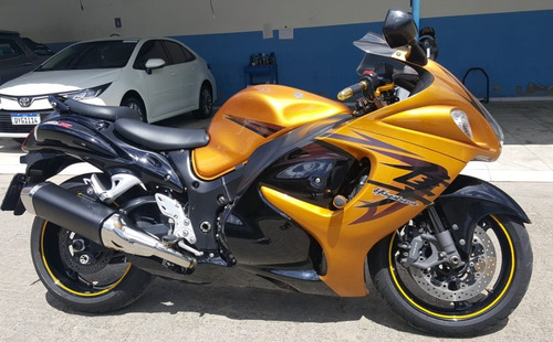 HAYABUSA 1340CC SUZUKI 2011 DOURADA EXTRA + ACESSÓRIOS!