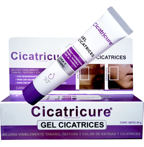 Gel Cicatricure Para Cicatrices Y Estrías Cara Y Cuerpo 30g